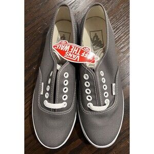 VANS CLASSIC AUTHENTIC ERA NEW Pewter Grey Shoes Men’s 6.5 Women’s 8